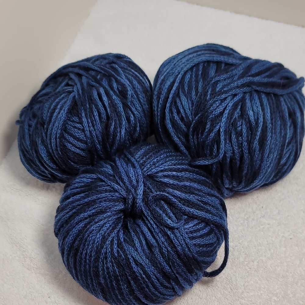 Trendsetters DUO yarn Deep Blue 3 Balls